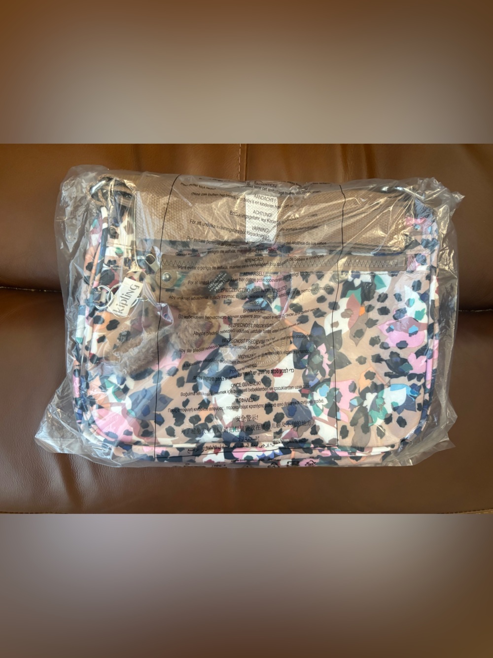 Kipling Autumn Blossoms Callie Bag NWT - Picture 2 of 2